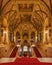 Interior of the Hungarian Parliament Building in Budapest