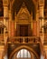 Interior of the Hungarian Parliament Building in Budapest