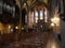 Interior image of the Perpignan Cathedral, located in the south of France.