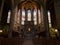 Interior image of the Perpignan Cathedral, located in the south of France.