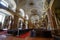 Interior of the Inner-City Church of the Franciscans in Budapest, Hungary