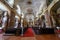 Interior of the Inner-City Church of the Franciscans in Budapest, Hungary