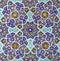 The interior Islamic mosaic design