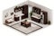 Interior isometric composition with furniture rooms and comfort symbols  illustration