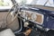 Interior of italian vintage car