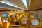 Interior of Japanese Shinkansen high speed train