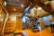 Interior of Kurokawa Onsen Inn Noshiyu at Kurokawa Onsen, one of Japan\\\'s most attractive hot sprin