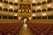 Interior of La Fenice Theatre.