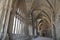 Interior of La Seu Vella The Old Cathedral of Lleida Lerida city in Catalonia, Spain, architectural details