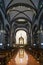 interior of landmark manila catholic cathedral church in philippines