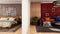 Interior of the living room. 3D illustration