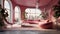 The interior of a luxury hotel color trend 2023-2024