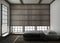 Interior Luxury modern Japanese style bedroom mock up, Designing the most beautiful. 3D rendering