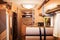 Interior of Luxury Motorhome