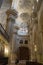 Interior of Malaga Cathedral of Encarnacion, Malaga, Spain