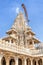 Interior marble carved details at the Ranakpur Jain Temple at Desuri Tehsil, Rajasthan