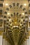 Interior of Masjid (mosque) Nabawi in Medina