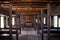 Interior of Military Barracks, Fort Richardson, Texas