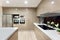 Interior of the modern kitchen in a luxury house