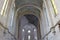 Interior of monastery Church of the Silent Monks at Latrun, Israel