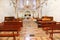 Interior of monastery Church of the Silent Monks at Latrun, Israel