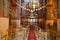 Interior of the Monastery of Panagia Kalyviani on Crete, Greece.