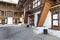 Interior of Mongar Dzong monastery in Mongar, Bhutan