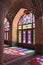Interior of Nasir al-Mulk mosque Pink mosque, Shiraz, Iran