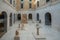 Interior of National Archaeological Museum with Iberian Mausoleum of Pozo Moro - Madrid, Spain