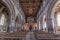 Interior nave of Saint Davids Cathedral, Wales