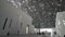 Interior of the new Louvre Museum in Abu Dhabi showing reflections of the Rain of Light dome stock footage video