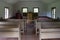 Interior of an Old Church in Upper Canada Village, Ontario