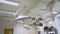 Interior of operating room.