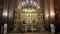 Interior of the Orthodox Cathedral Curtea de Arges in Romania.