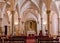 Interior of Our Lady of the Annunciation Church in Mertola, Alentejo, Portugal.