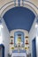 Interior of Our Lady of Mercy chapel in Sao Luiz do Paraitinga, colonial city in Sao Paulo state, Brazil