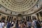 Interior of the Pantheon in rome