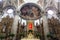 Interior of the Parroquia de San Juan Bautista church in Coyoacan, Mexico City - Mexico