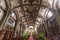 Interior of the Parroquia de San Juan Bautista church in Coyoacan, Mexico City - Mexico