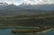 Interior Passage Panorama, Skagway, White Pass, Chilkoot Pass, Yucon, Klondike, Alaska, United States