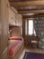 The interior photograph of a rustic-style children`s bedroom