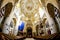 interior of pilgrimage church, Wambierzyce, Poland