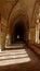 Interior of Poblet Monastery in Spain