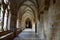 Interior of Poblet Monastery in Spain