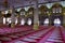 Interior prayer courtyard of Sultan Mosque, Singapore