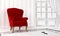 Interior project - red seat