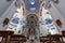 Interior of Riesi Cathedral Madonna della Catena, Caltanissetta, Sicily, Italy, Europe