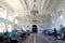 Interior of the Rizhsky railway station (Rizhsky vokzal, Riga station) waiting room