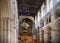 Interior of Rochester Castle 12th-century. Castle and ruins of fortifications. Kent, South East England.