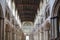 Interior of Rochester Cathedral is England\'s second oldest, having been founded in 604AD.